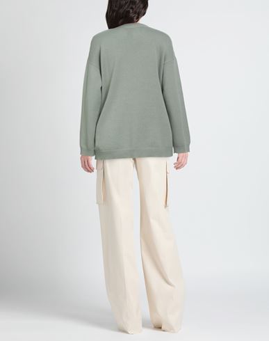 Woman Sweater Sage green Size M Virgin Wool, Silk, Cashmere