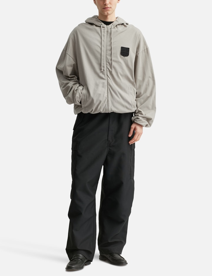 Crest Jersey Zip Hoodie