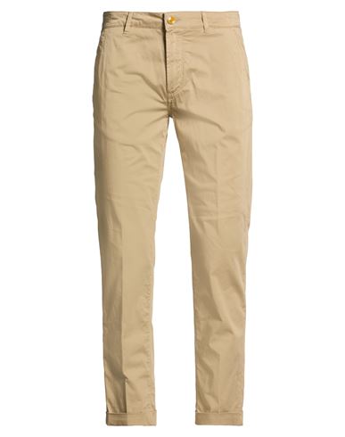 Man Pants Sand Size 36 Cotton, Elastane