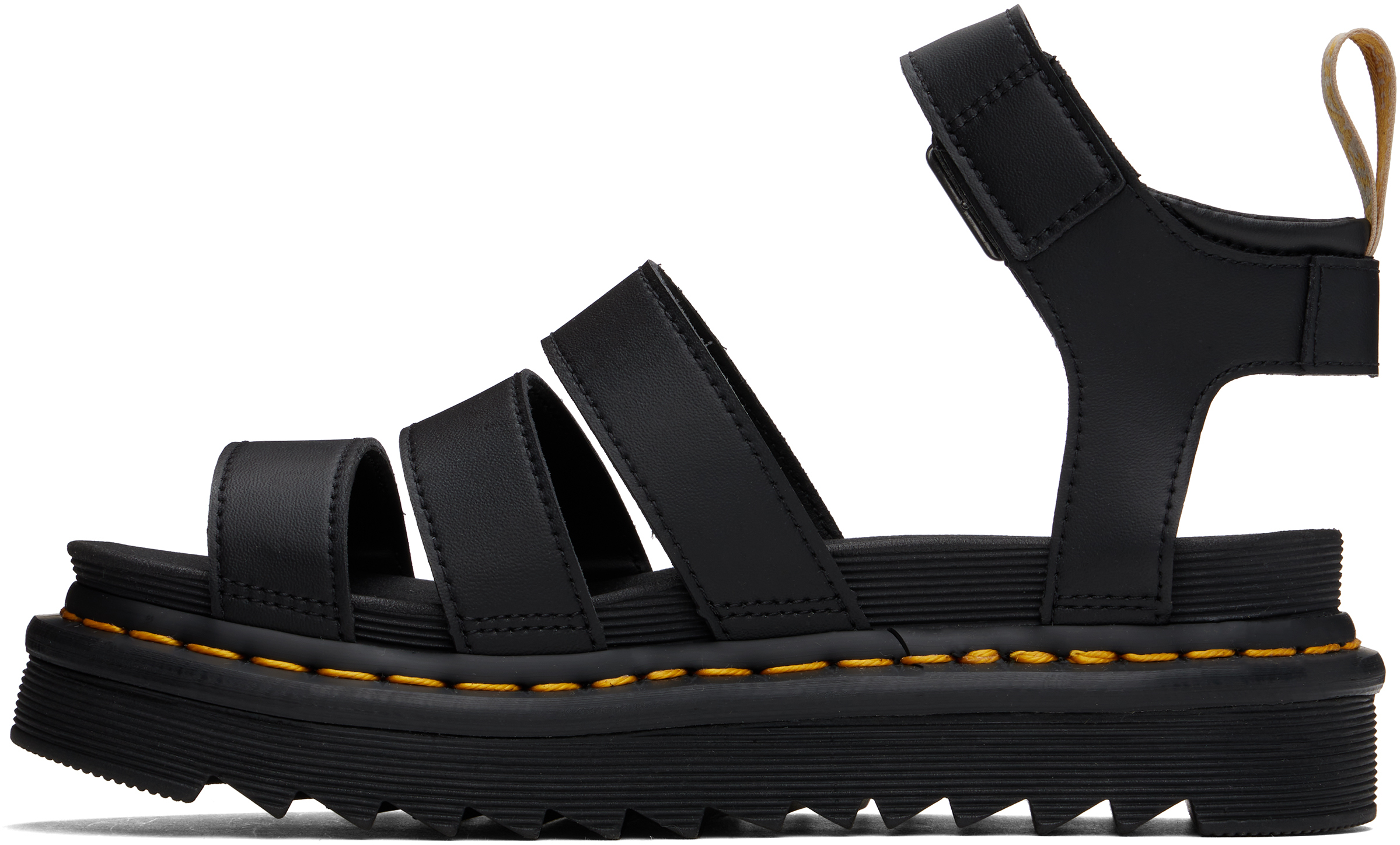 Dr. Martens Black Vegan Blaire Gladiator Sandals