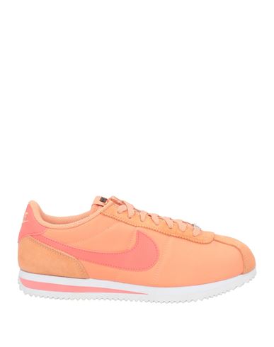 Man Sneakers Salmon pink Size 6 Textile fibers, Leather