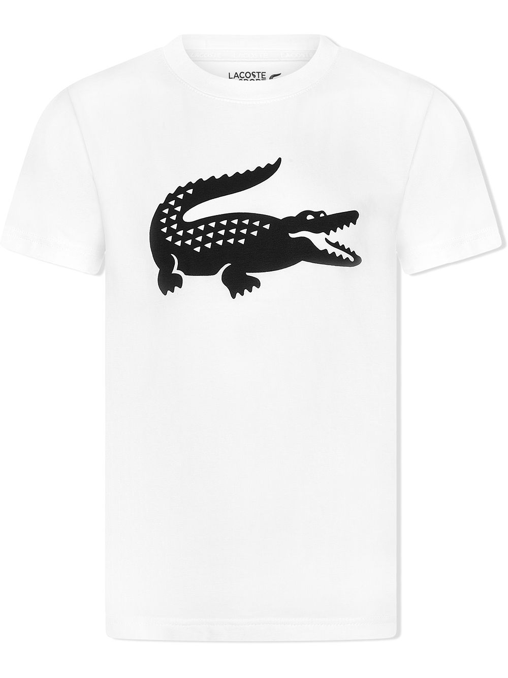 Logo print crew-neck T-shirt - White