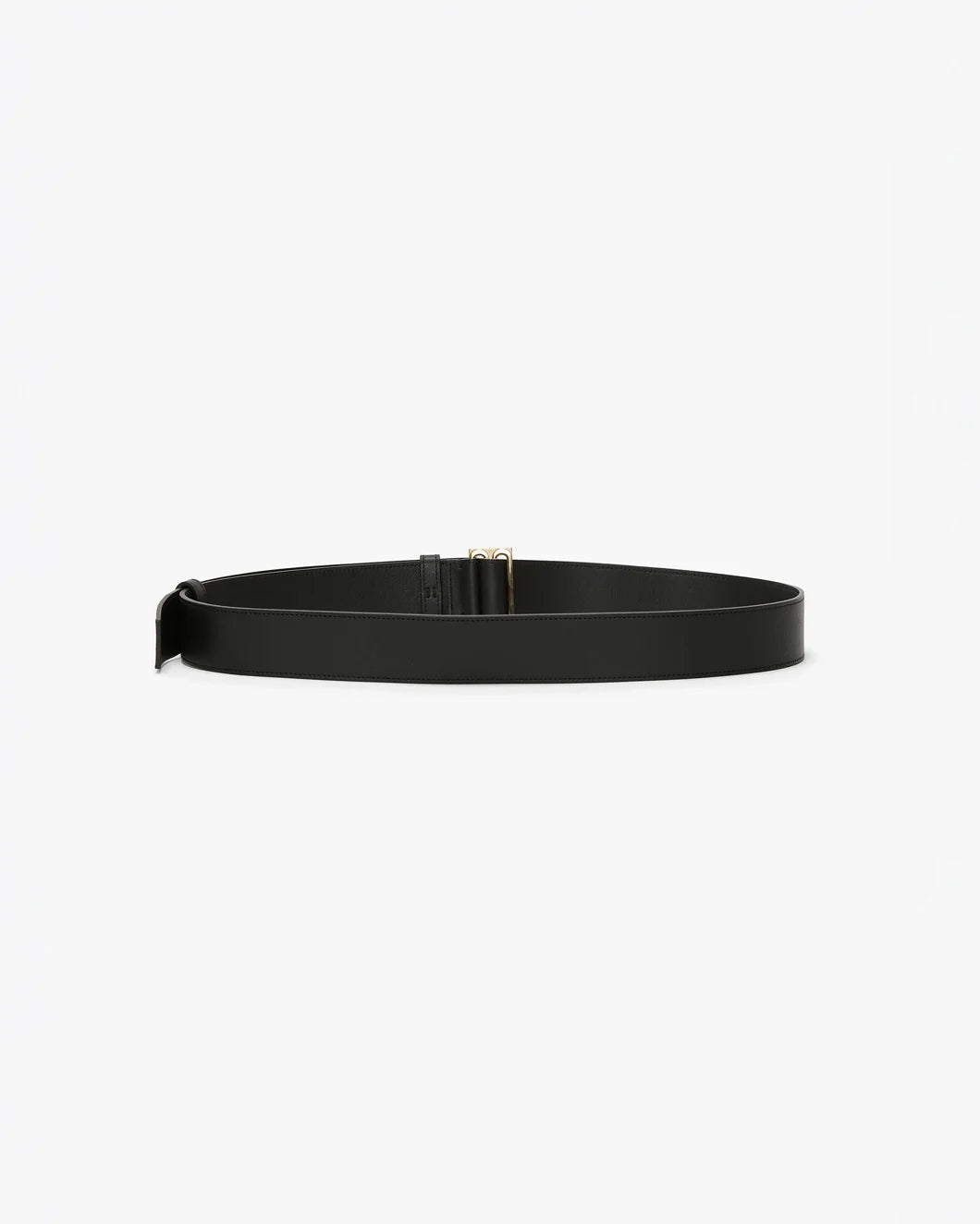Dorian Tuxedo Belt In Black Soft Leather