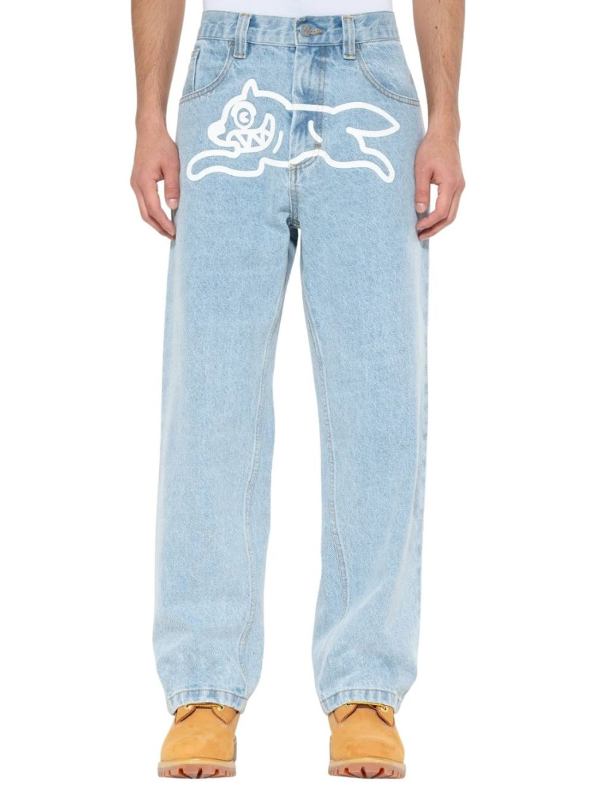 Running Dog Double Scoop Denim Pant