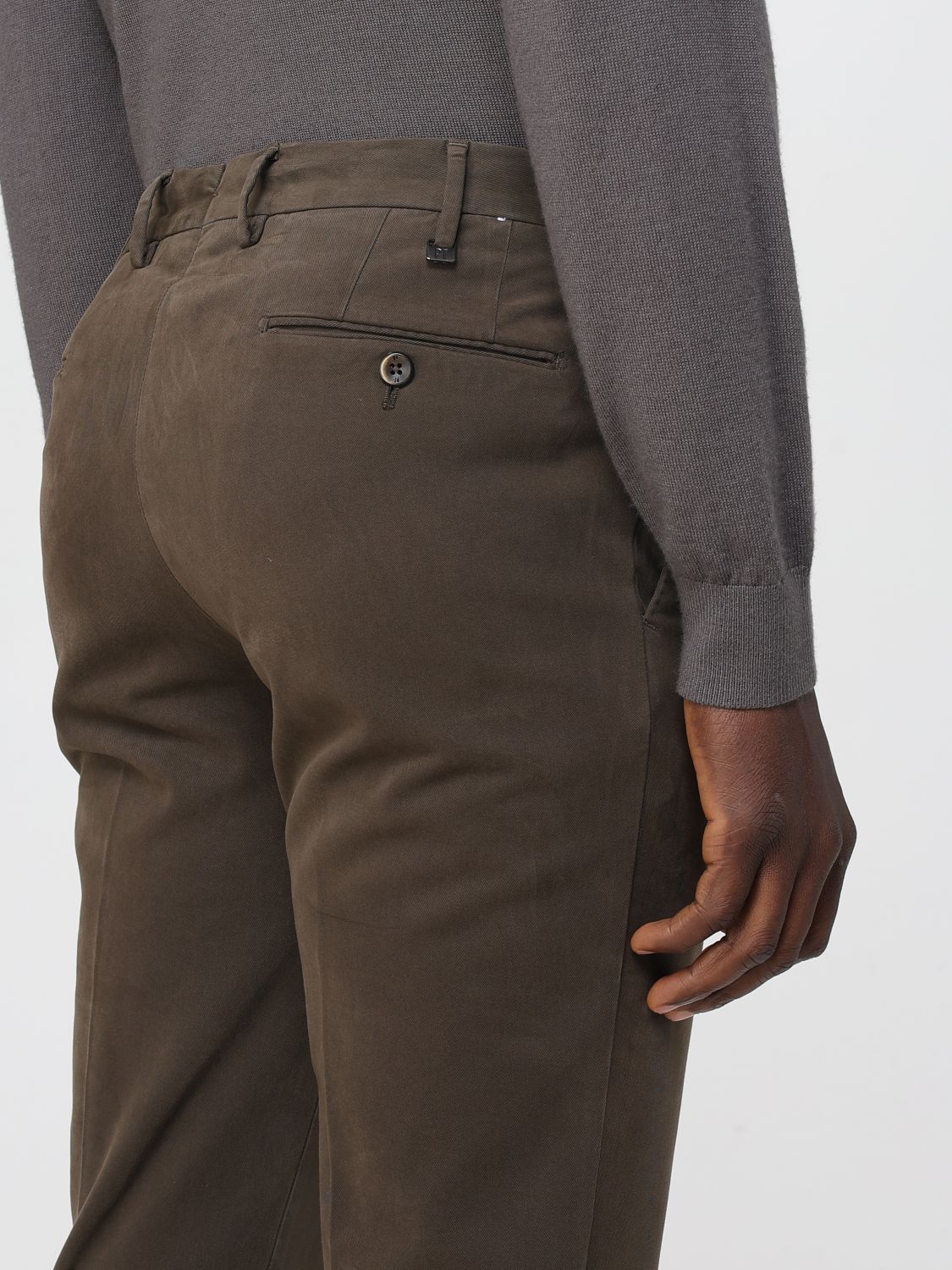 Straight leg chino trousers - Blue