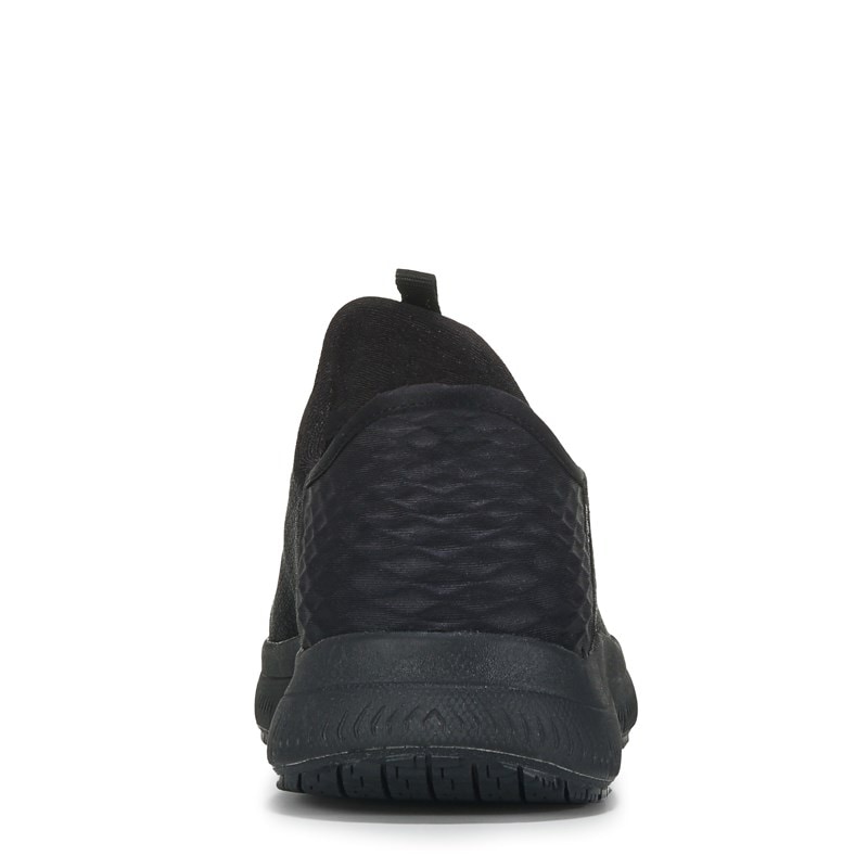 Work Women's Slip-Ins Summits Slip Resistant Sneakers (BLACKBLACK)