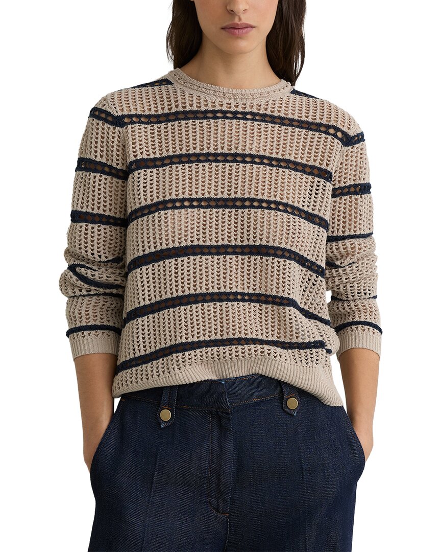 Skylar Open Knit Stripe Jumper