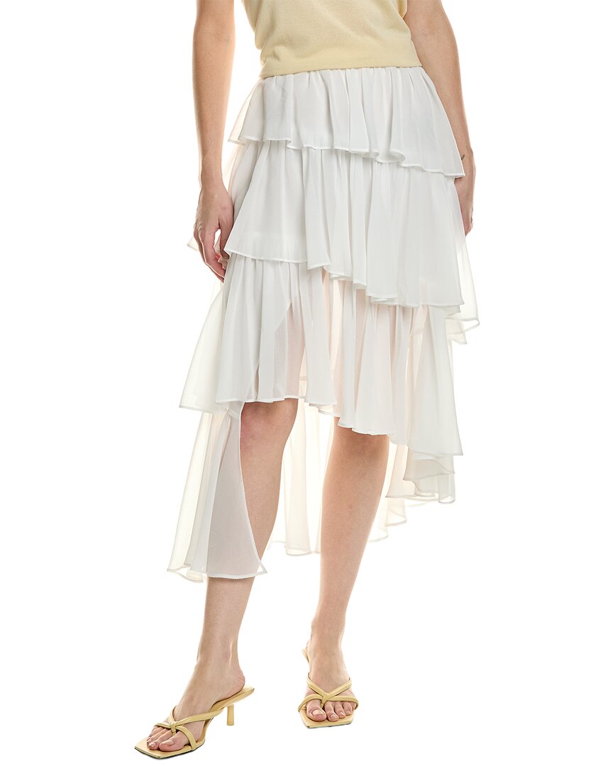 Adelene Frill Midi Skirt