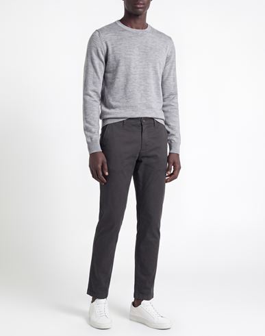 Man Pants Charcoal Size 30 Cotton, Elastane