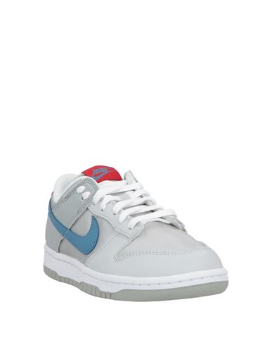 Nike Man Sneakers Light grey Size 10.5 Leather, Textile fibers