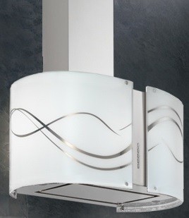 Futuro Futuro Murano Serenity 27" Chimney Style Range Hood WL27MURSERENITYLED
