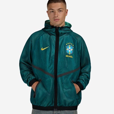 Men's Brazil Dri-FIT Soccer Anthem Jacket in Green