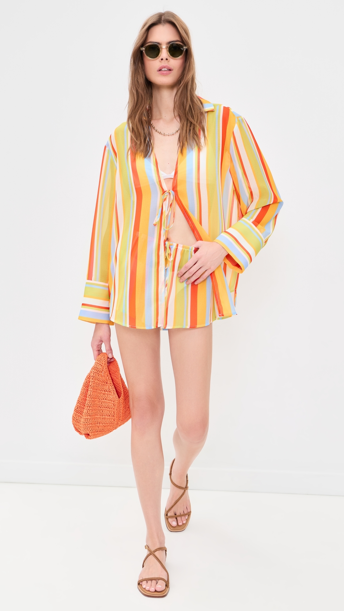 The Remi Short St. Barths Stripe