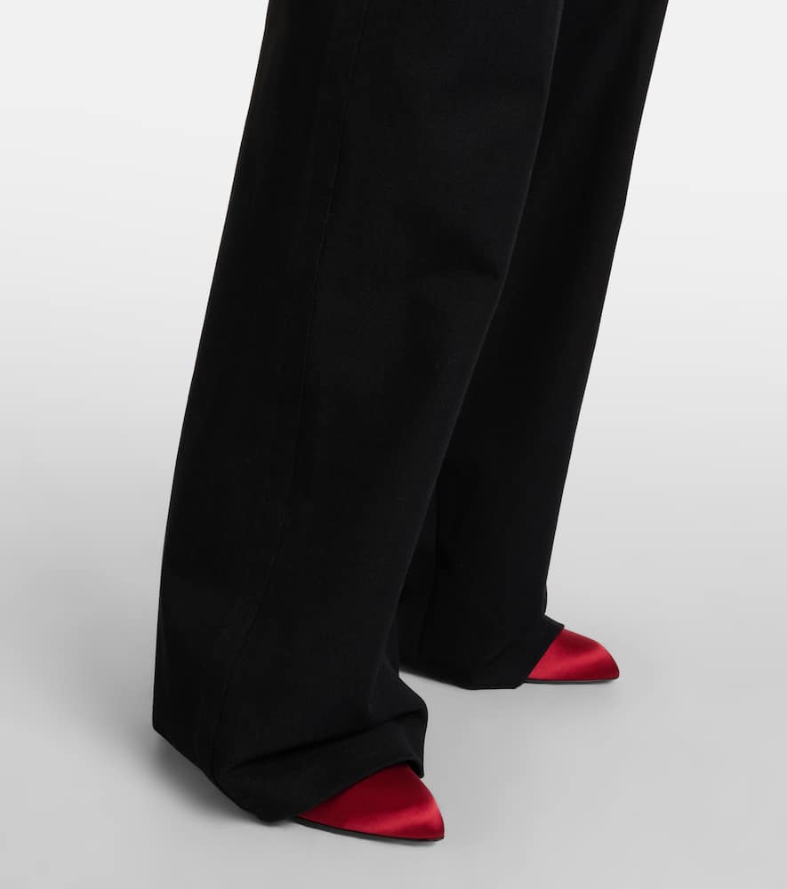 Yukio gabardine straight pants