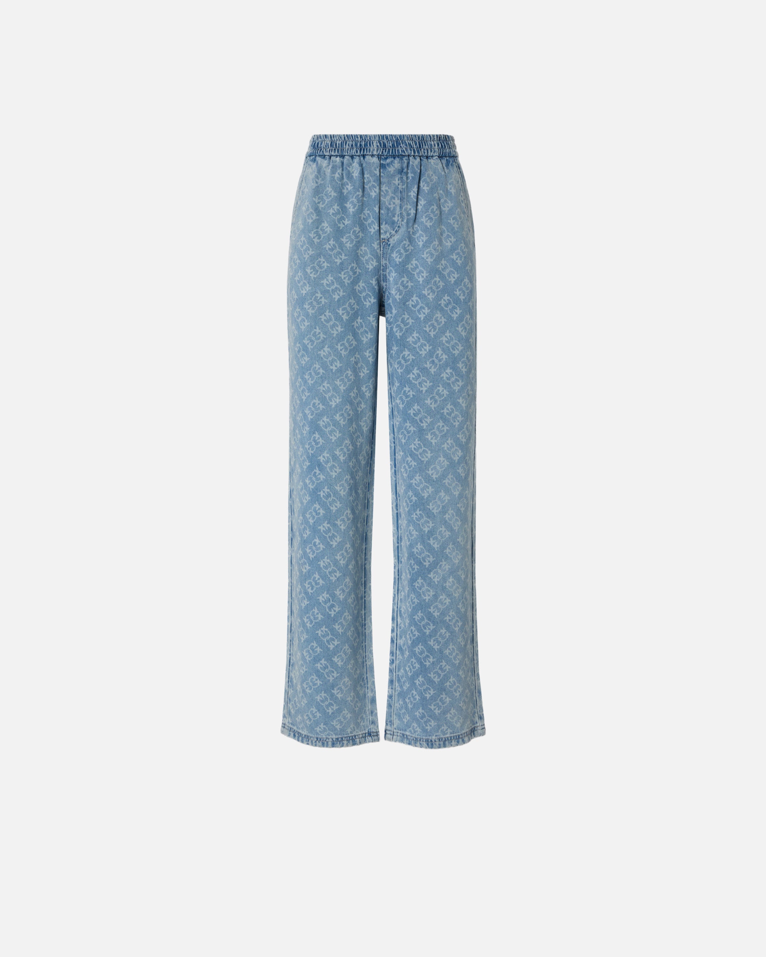 Denim jeans with Love Birds logo - L