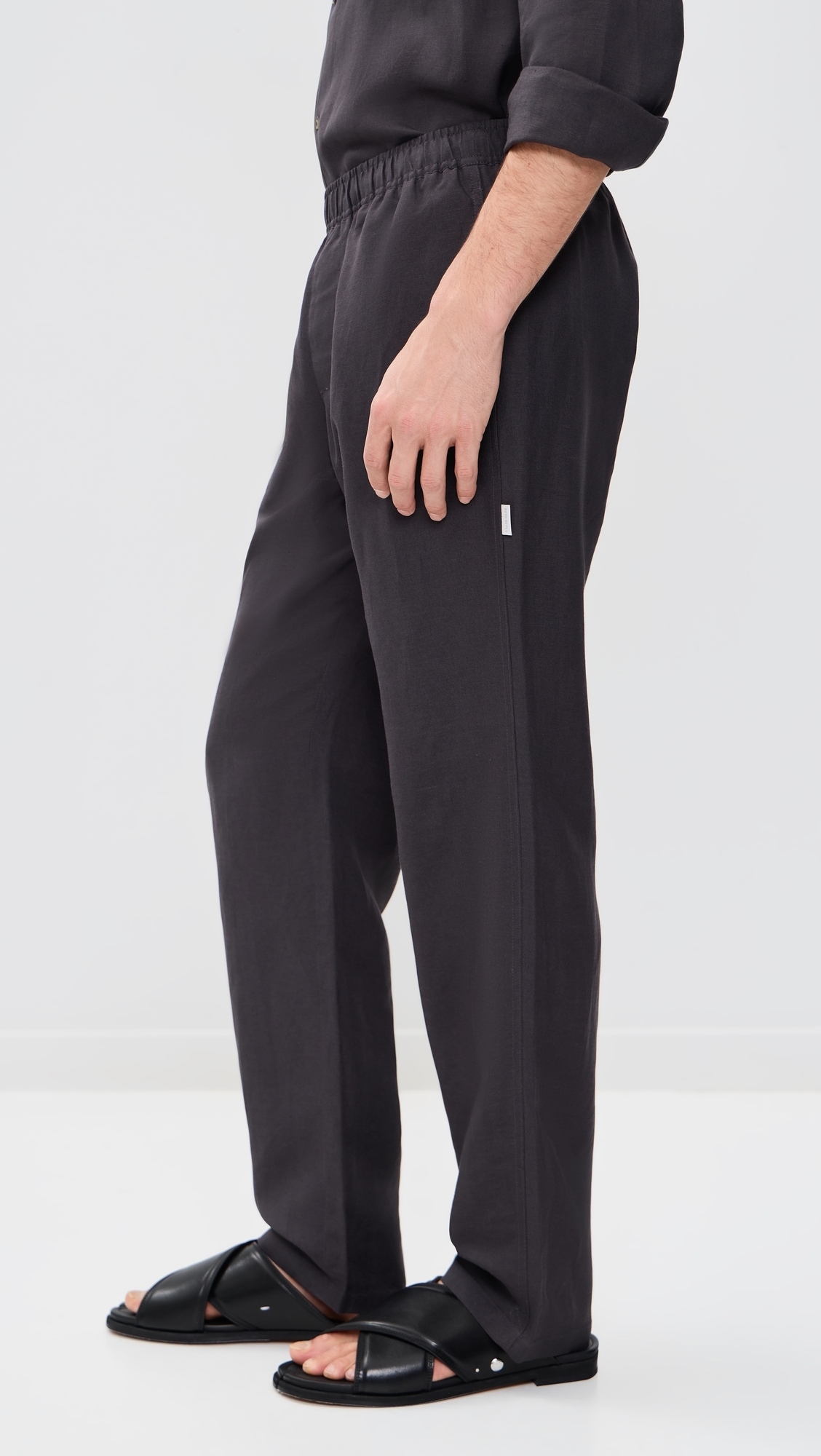 Linen Pants Granite