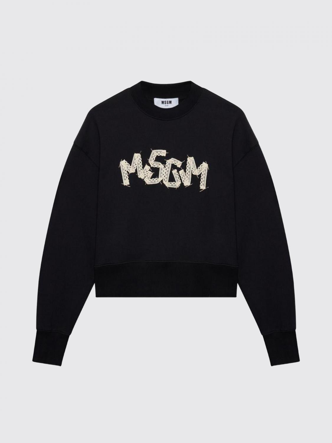 Sweatshirt Woman color Black