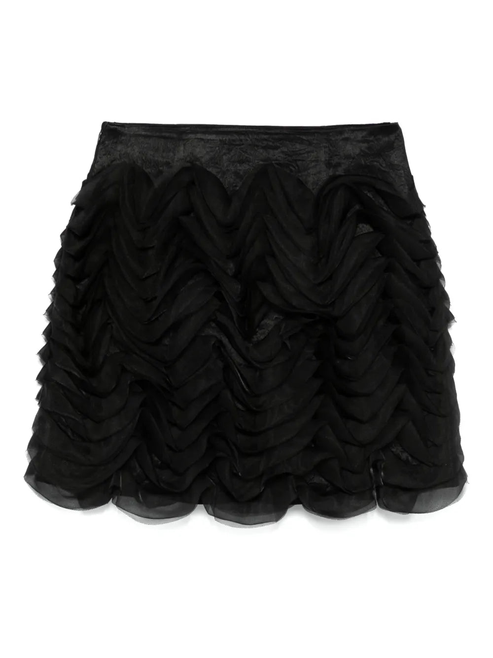 Minimalist Neutral Skirt with Silhouette