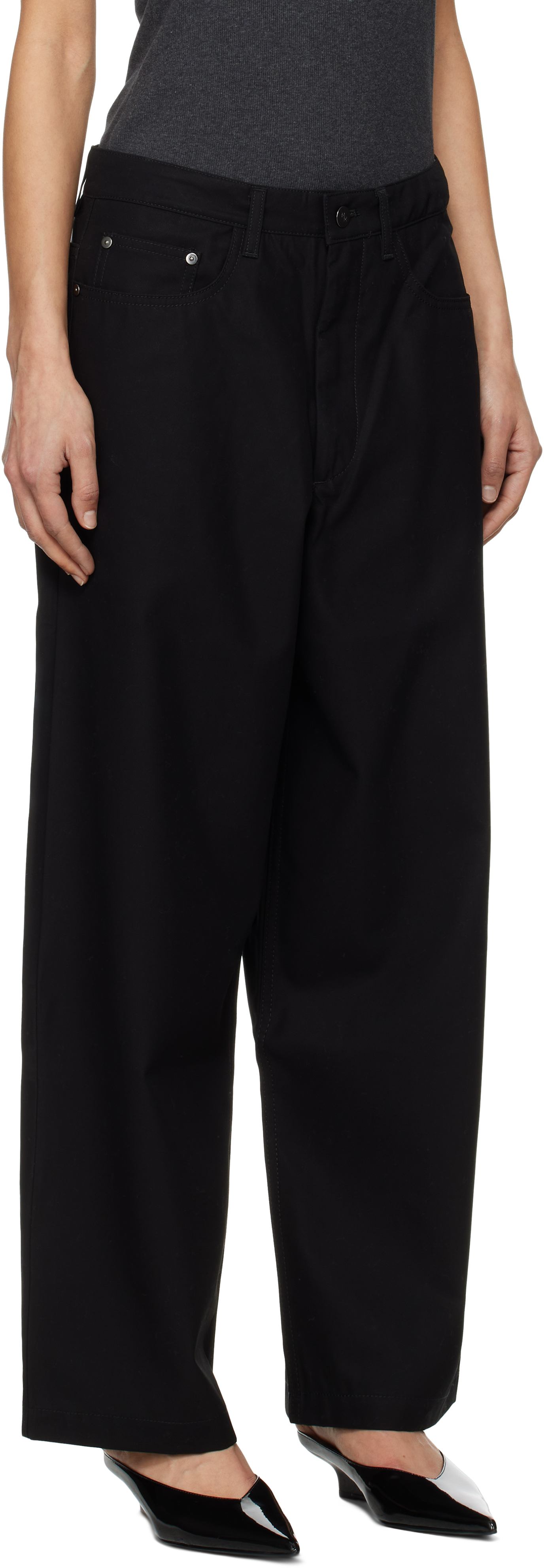 Maria McManus Black Massive Trousers