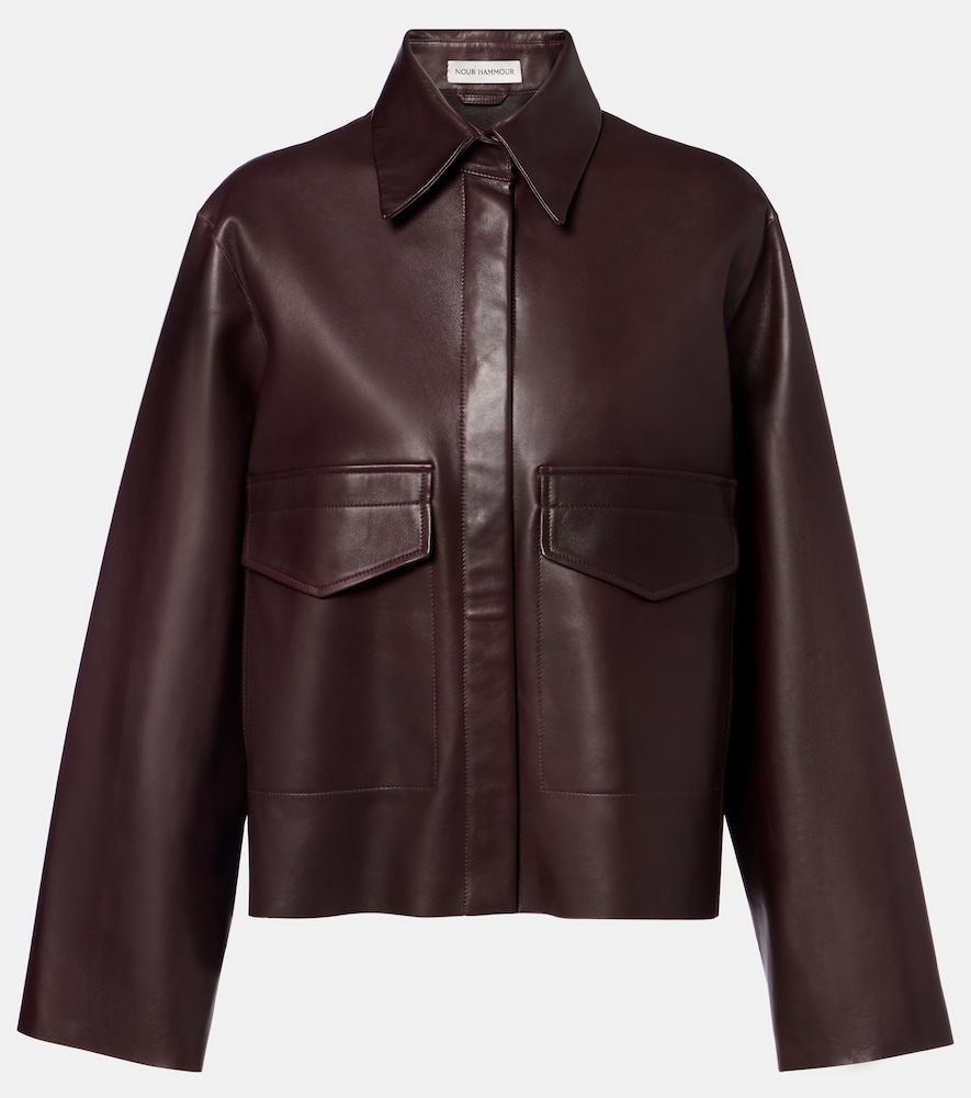 Darcy leather jacket