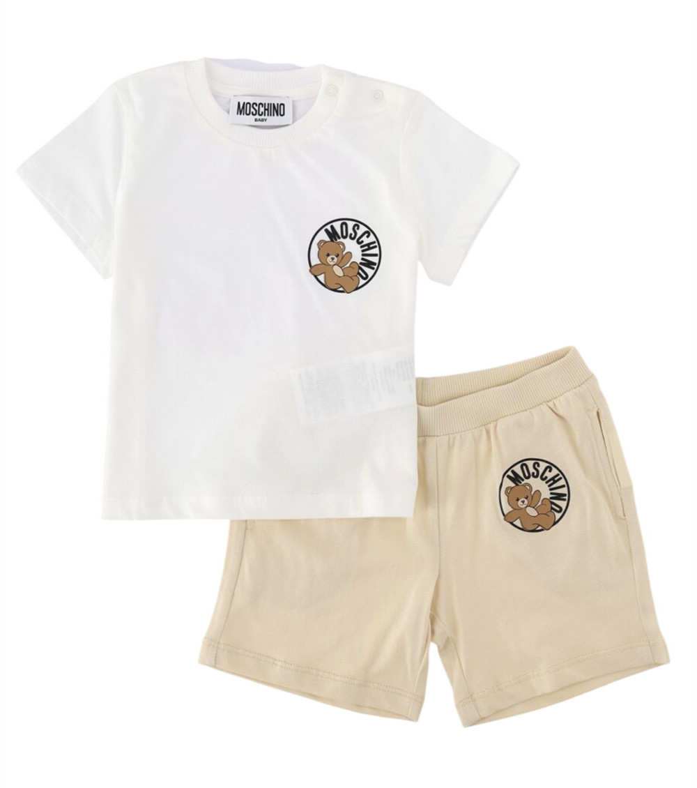 Moschino T Shirt And Shorts Set