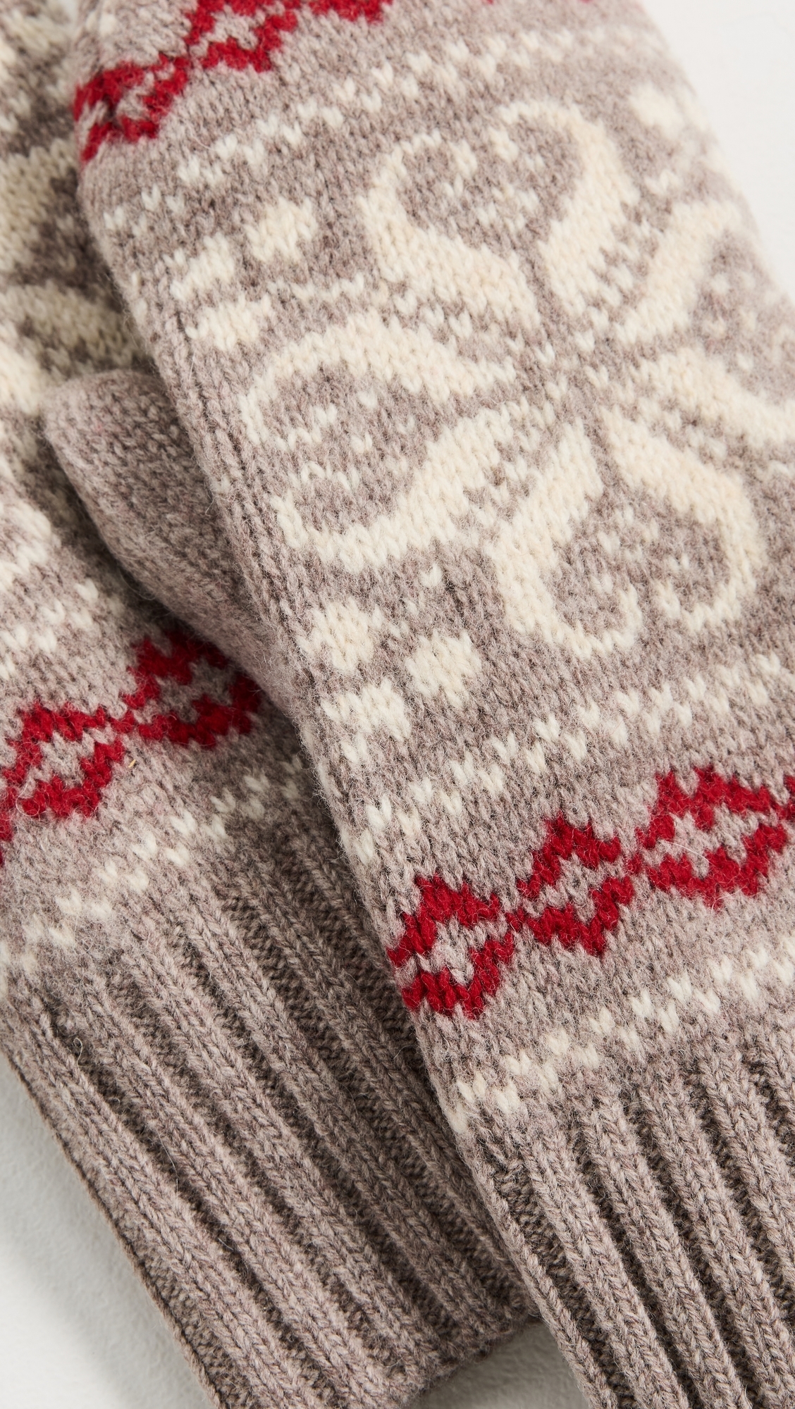 Hollis Knit Mittens Multi One Size