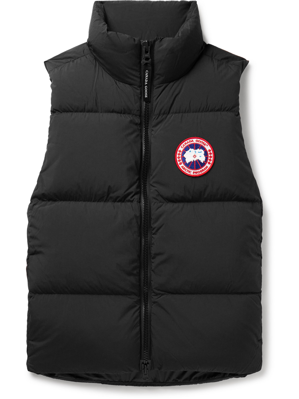Lawrence Slim-Fit Logo-Appliquéd Quilted Enduraluxe® Down Gilet - Men - Black - L
