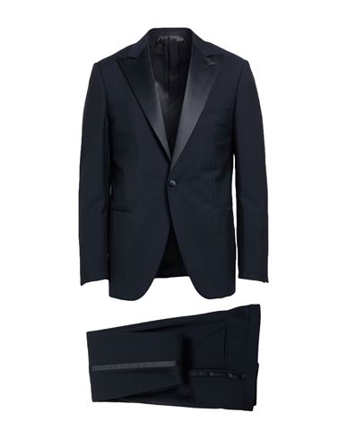 Man Suit Midnight blue Size 38 Wool, Mohair wool