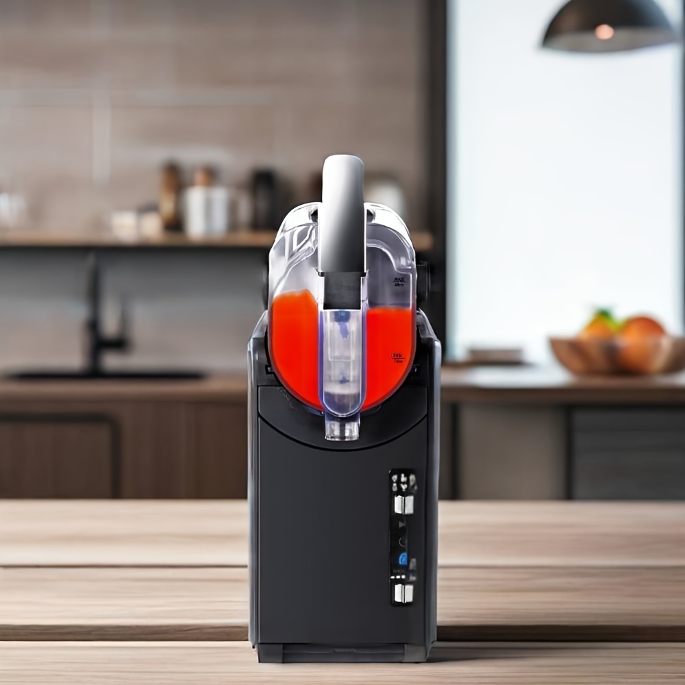 TEMU Slush Machine For Home, Commercial Drink Machines Safety Lock & Self-cleaning, 2l Slushie Machine With Technology, 5 Settings, For