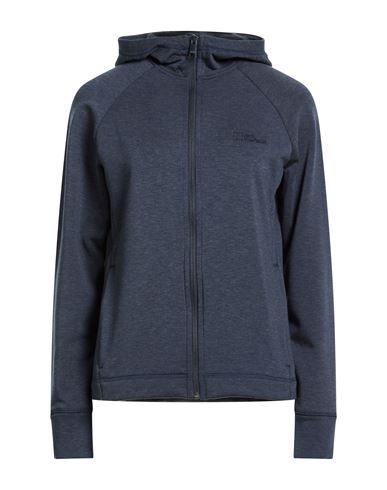 Woman Sweatshirt Midnight blue Size S Polyester, Wool, Elastane