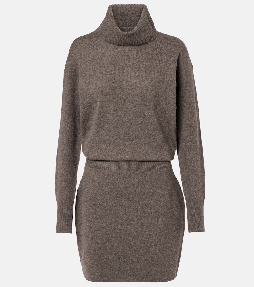 Wool and cashmere sweater dress