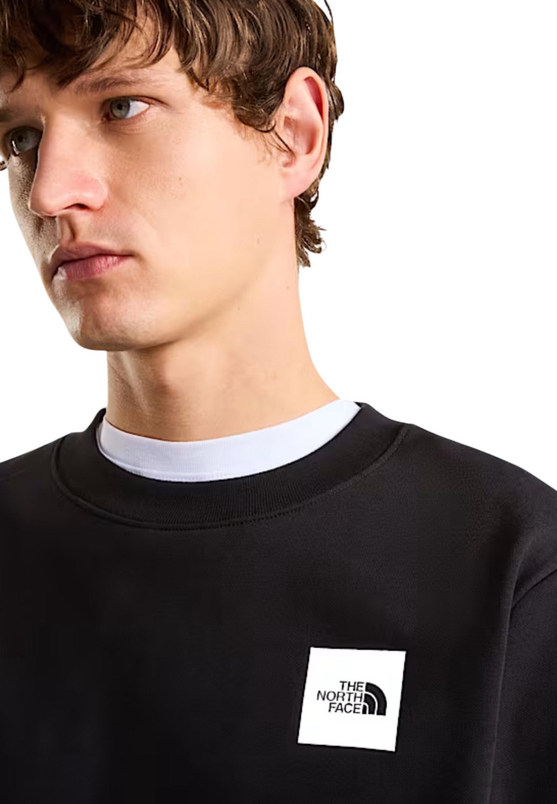 Black Crew Neck Sweatshirt