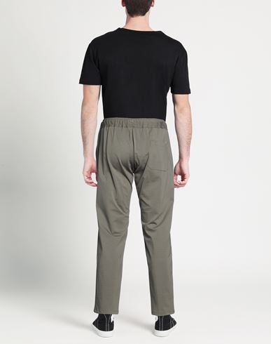 Man Pants Military green Size 38 Cotton, Polyamide, Elastane