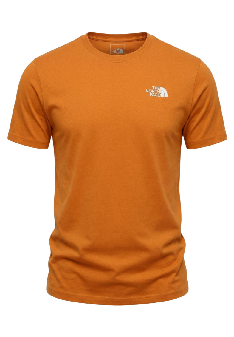 Orange Crew Neck T-Shirt