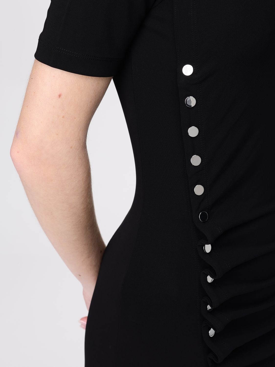 Pleated dress - Black