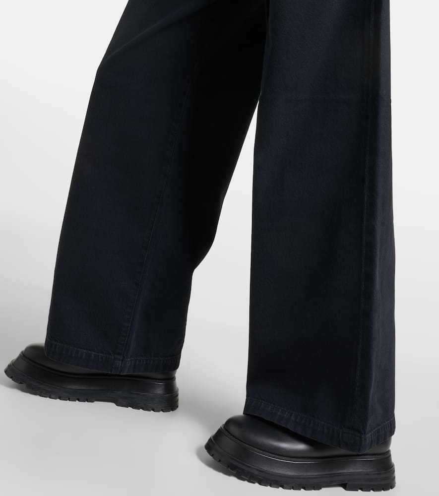 Ellis low-rise wide-leg jeans