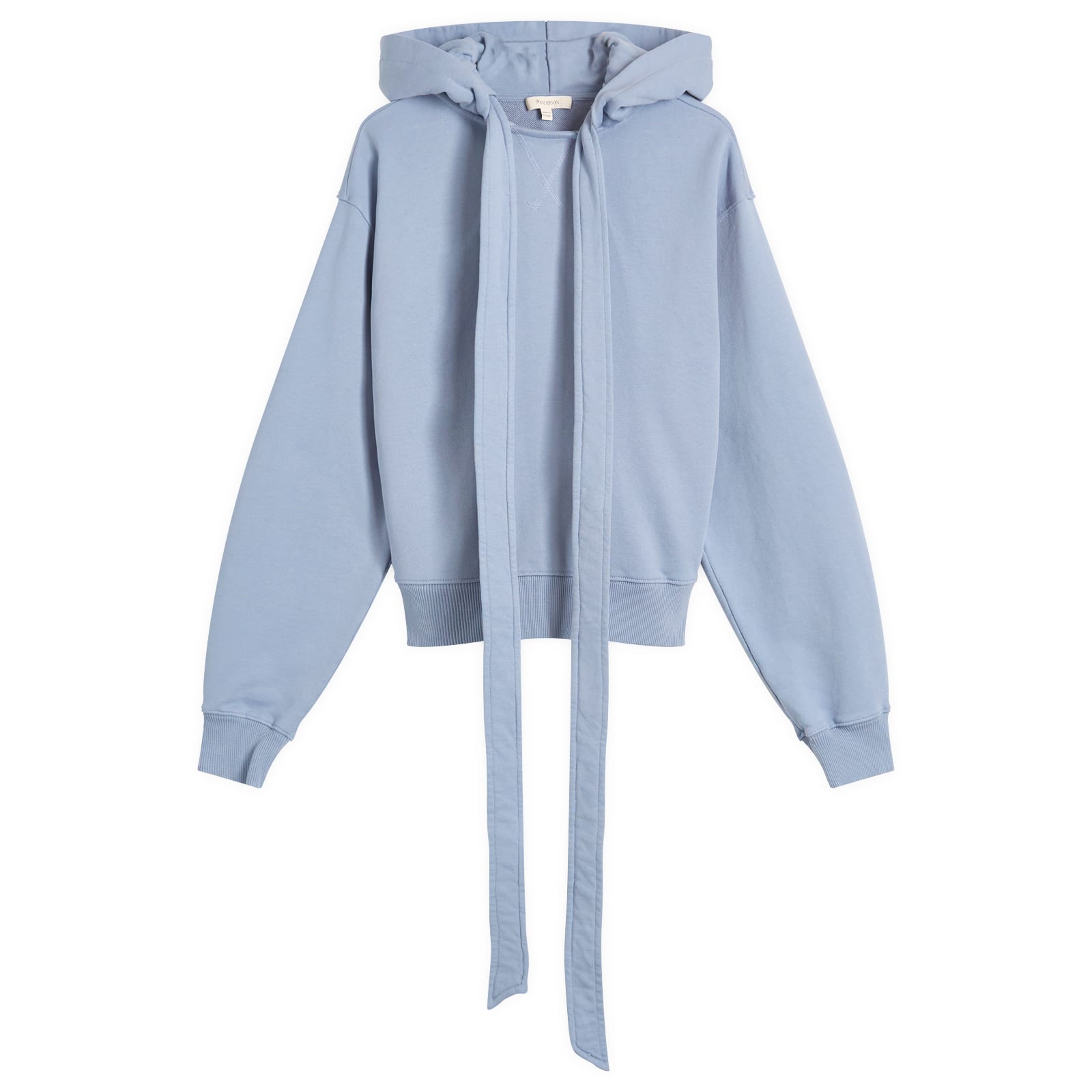 Women's Tied Bow Hoodie Steel Blue