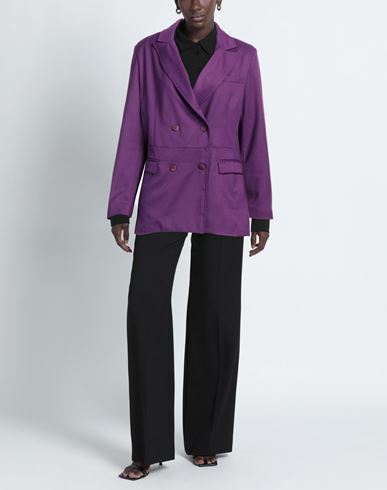 Woman Blazer Plum Size 4 Polyester, Viscose, Elastic fibres