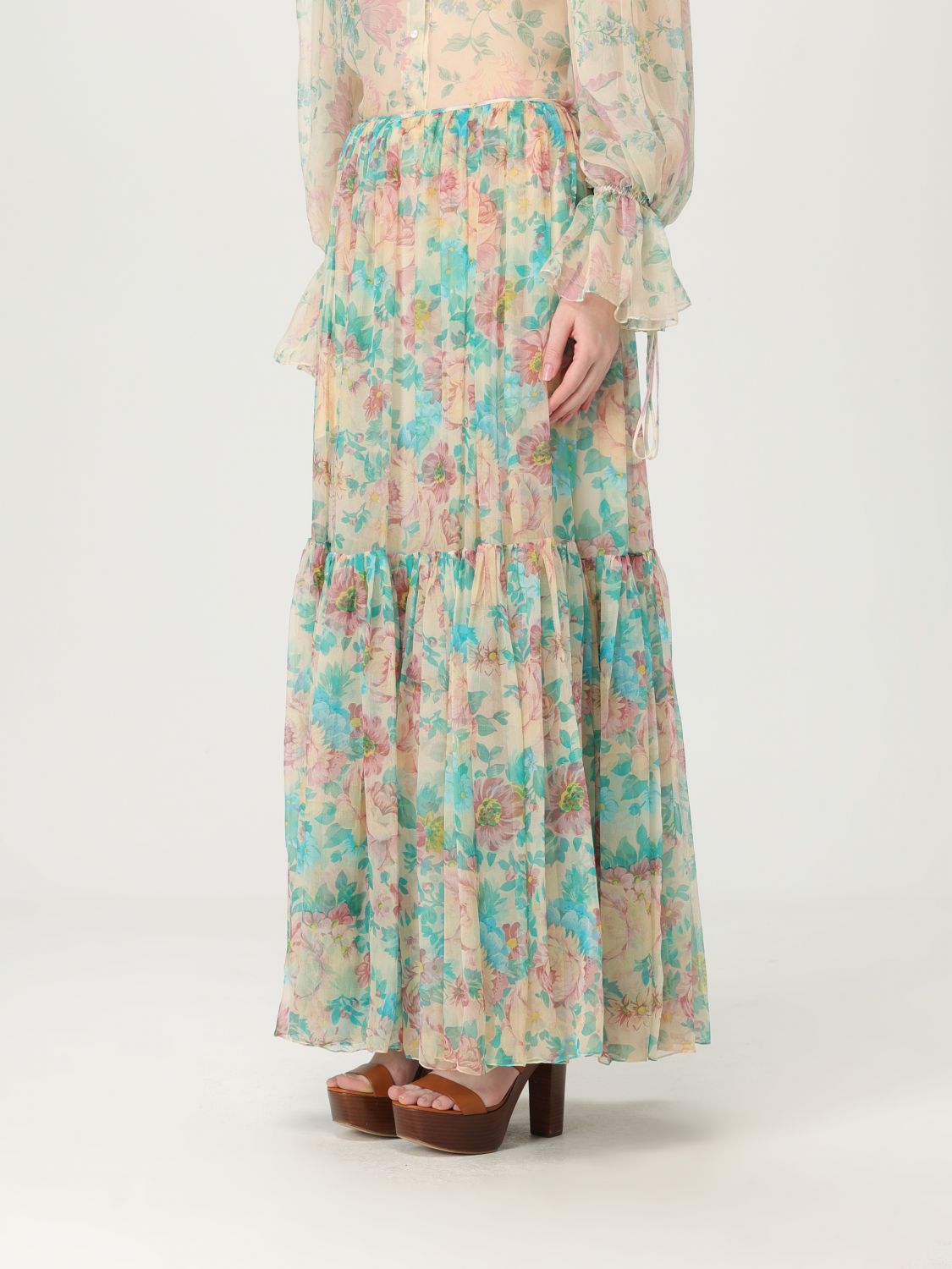 Chloé silk skirt - Blue