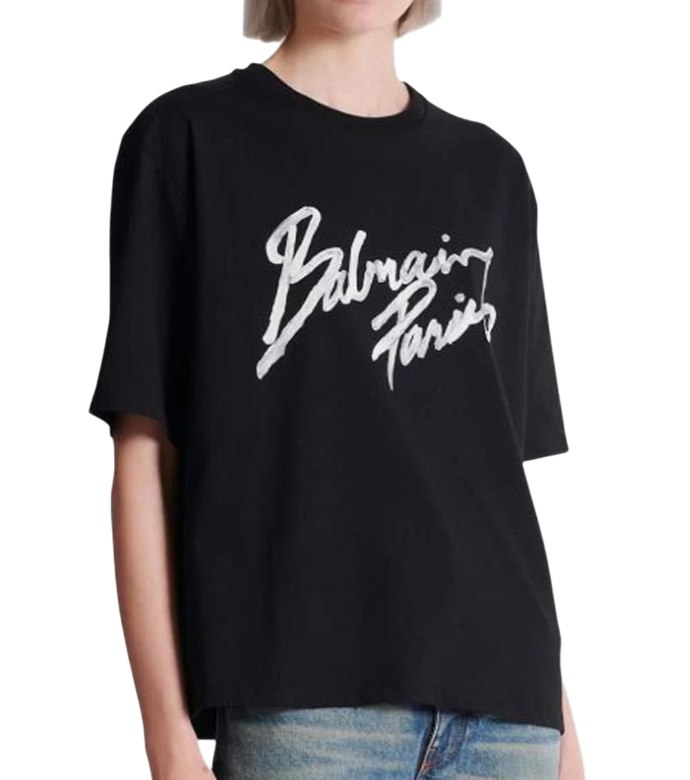 Boxy Logo-print T-shirt