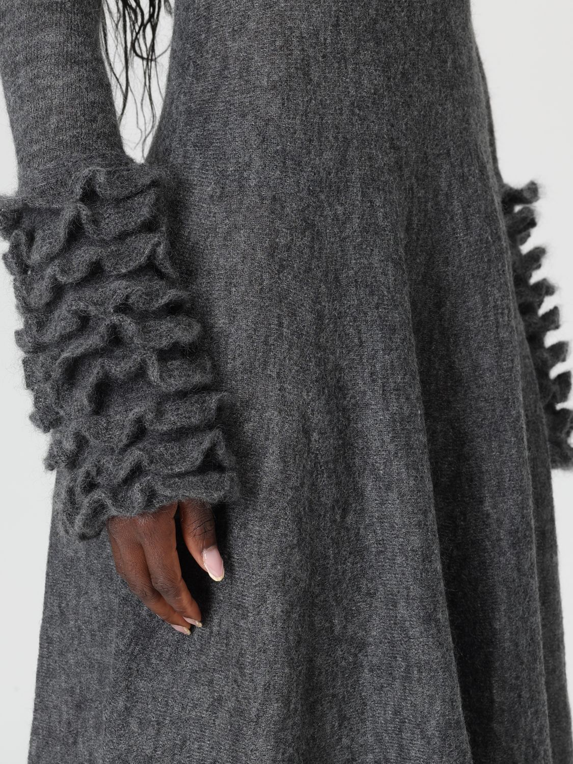 Dress ALAÏA Woman color Grey