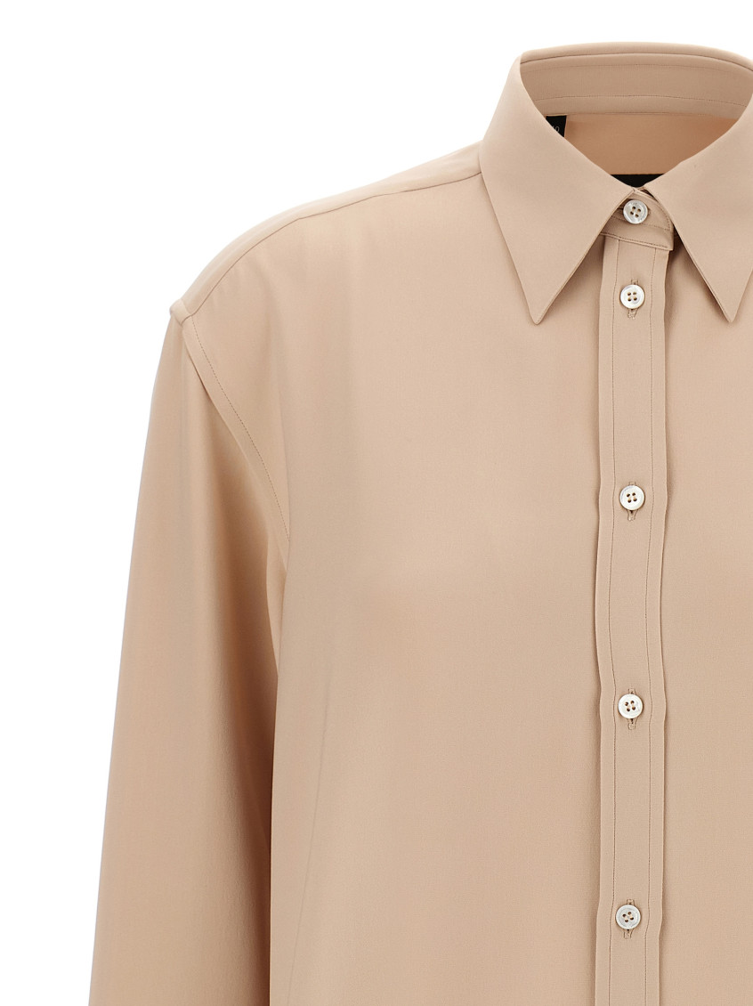 Brioni - Cady Silk Shirt Shirt And Blouse Pink