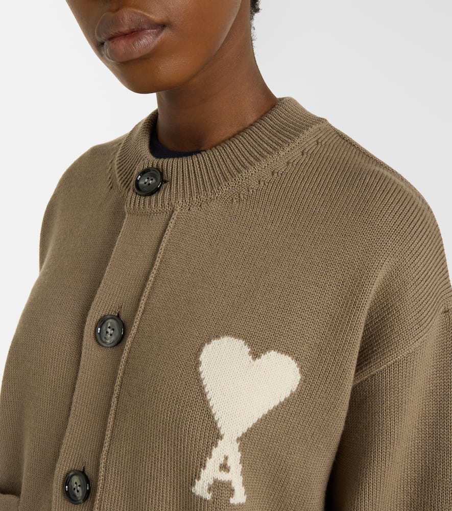 Ami de Caur wool and cotton cardigan