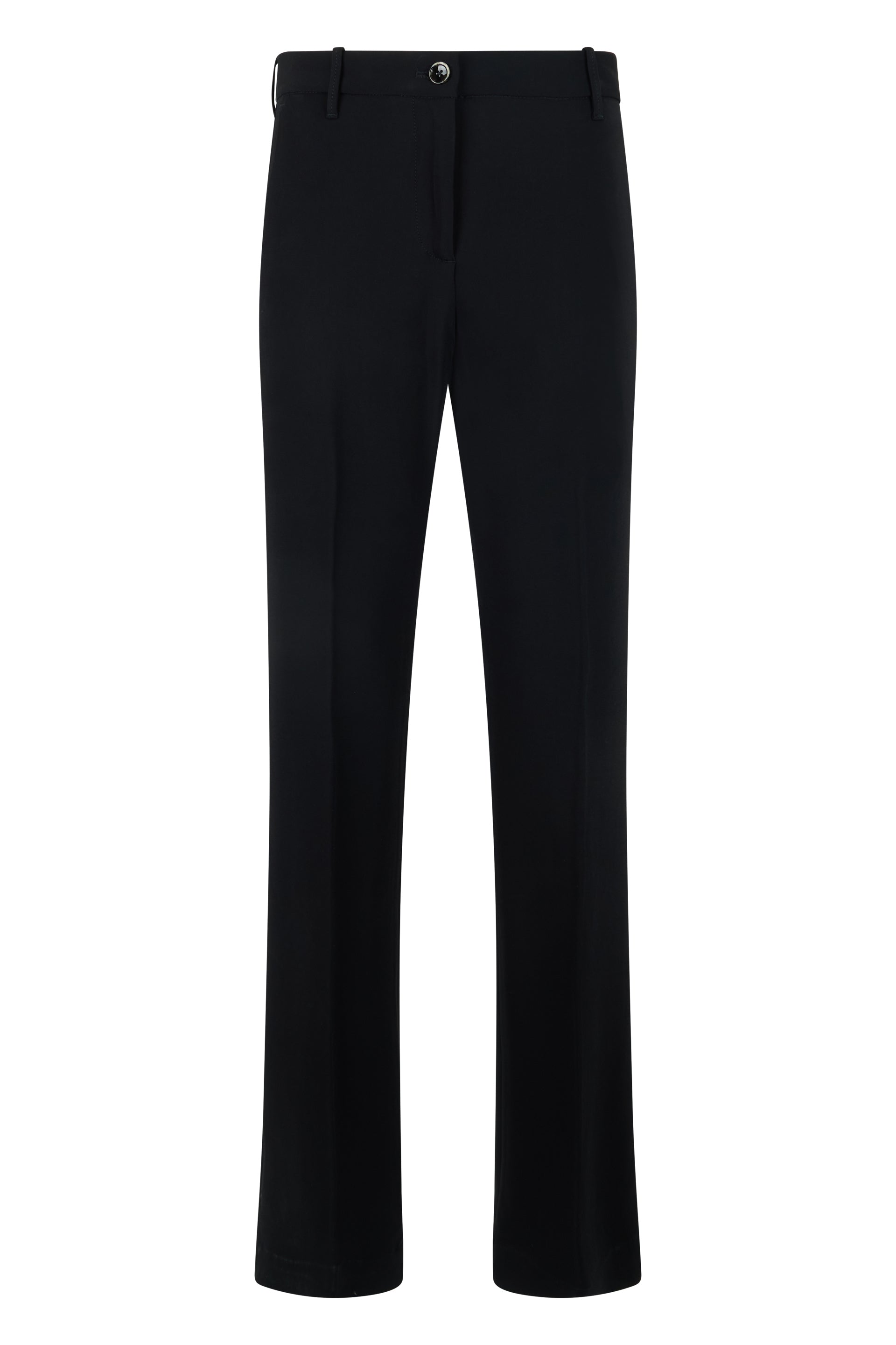 Slim Fit Tailored High-Waist Trousers