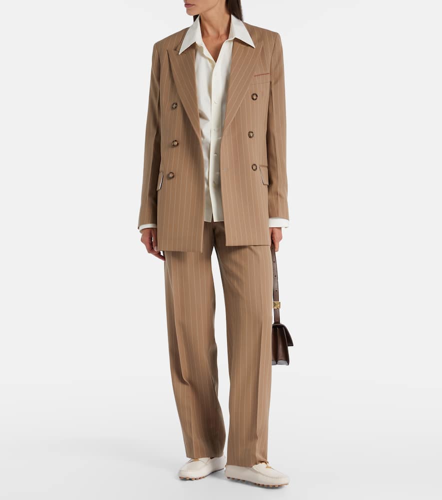 Belted cotton poplin shirt