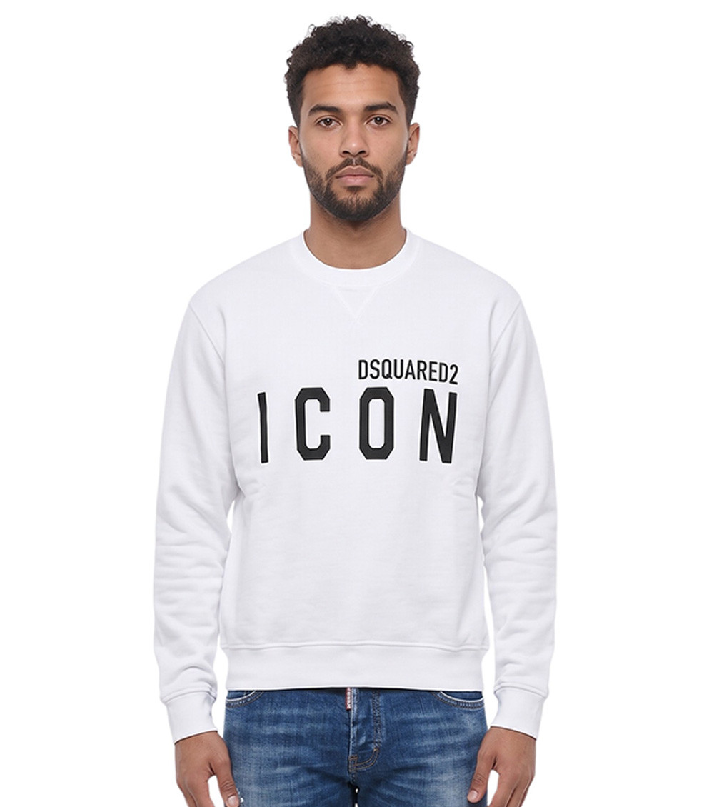 Icon-print sweatshirt