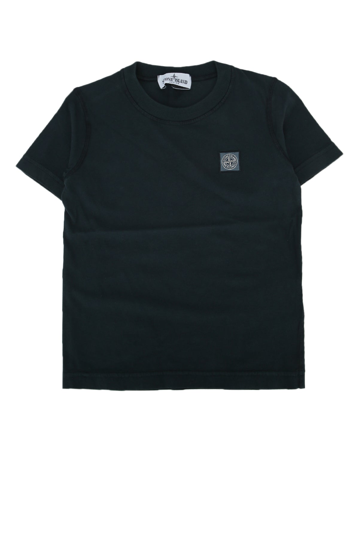 Logo-Embroidered Cotton T-Shirt — Navy