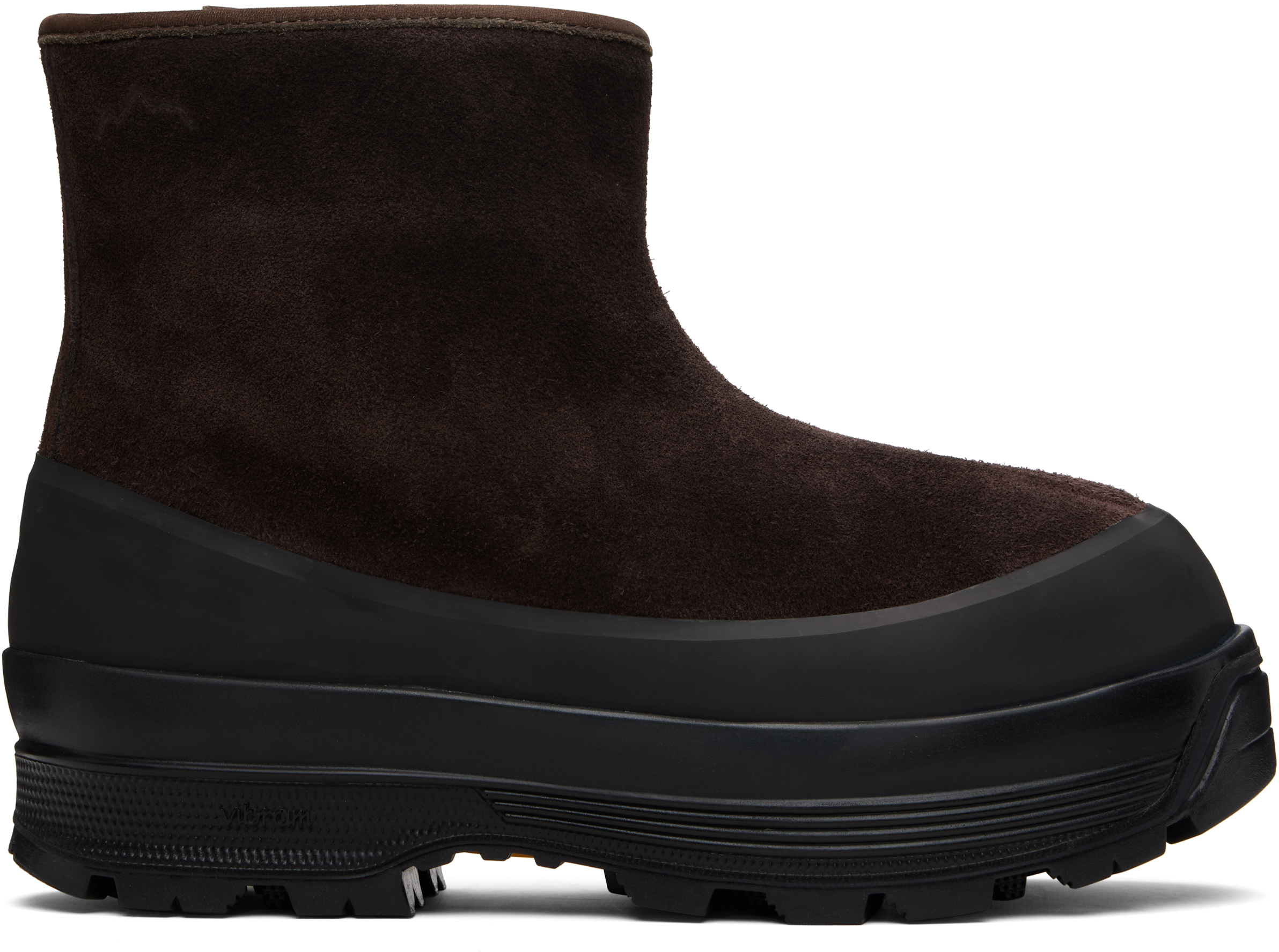 Brown Badia Shearling Boots
