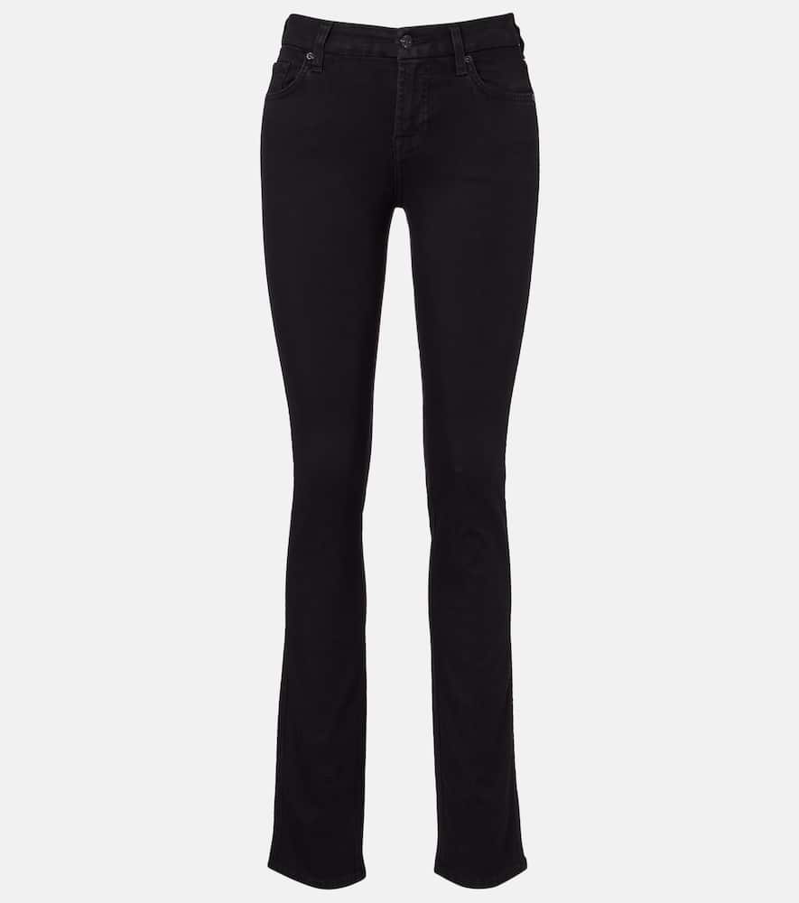 Kimmie Straight mid-rise slim jeans