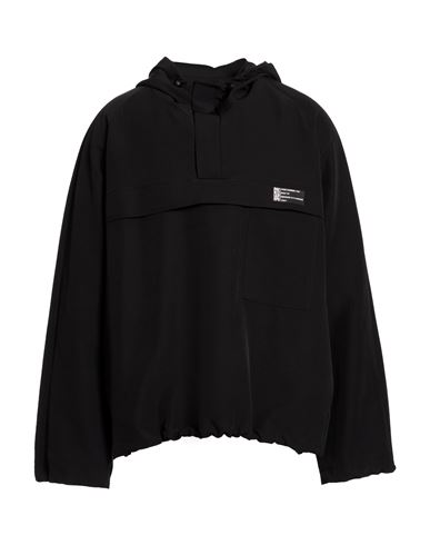 Man Jacket Black Size 42 Polyester, Elastane